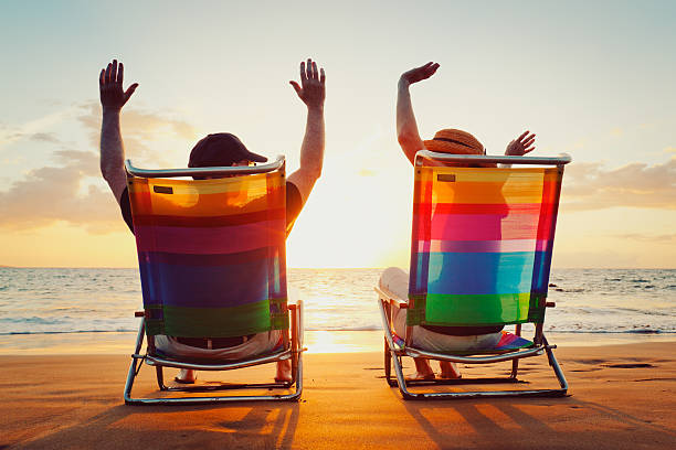 istock Happy Romantic Couple at the Beach 149365336