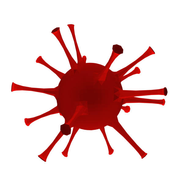 istock Coronavirus Bacteria Cell Icon, 2019-nCoV, Covid-2019, Novel Coronavirus Bacteria. No Infection and Stop Coronavirus Concepts. Dangerous Coronavirus Cell, Wuhan. Isolated Vector Icon polygonal, 3D 1493659126