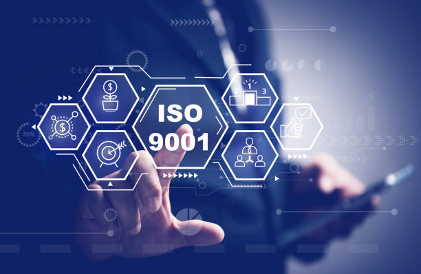 istock concepts about iso 9001. Businessman pressing on virtual screen about quality management system. Customer Focus, Involvement of People, Process Approach, System Approach. QMS. 1493663737