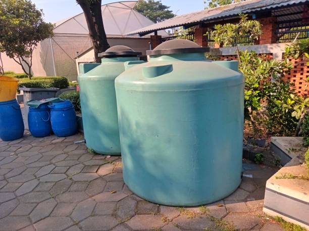istock Big water tank or reservoir for water reserve. 1493665799