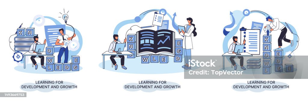 Staff Development Programme Animation Help In Professional Development Qualified Employee Training Program ...