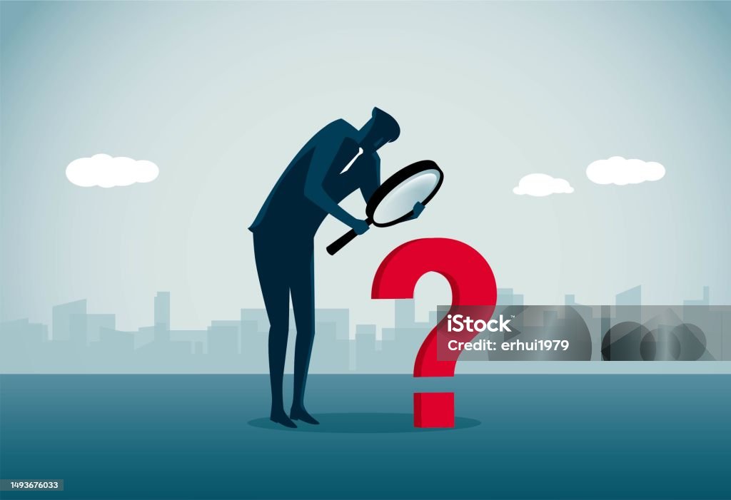 Found Problem Cartoon Problem Found Stock Illustration - Download Image Now - Looking, Vector ...
