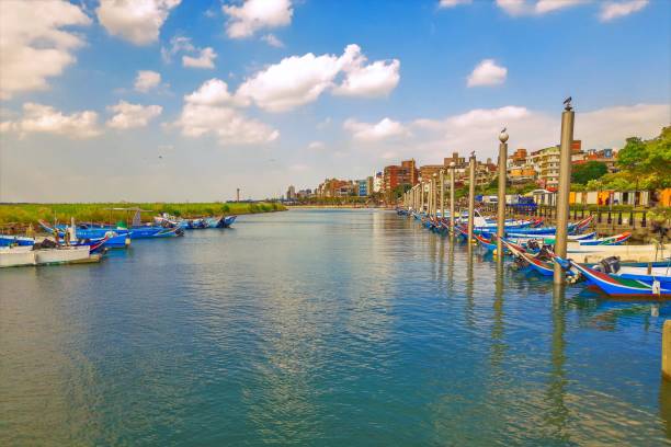 istock Tamsui Riverside Scenery of Taiwan 1493679473
