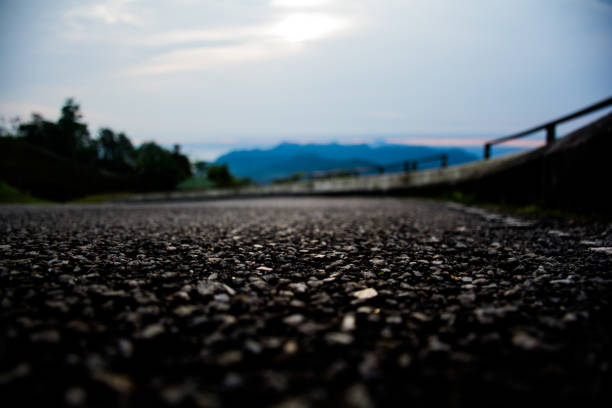 Endless Horizons: Asphalt and the Blue Skies