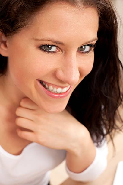 istock Pretty Woman Smiling Sweetly 149368703