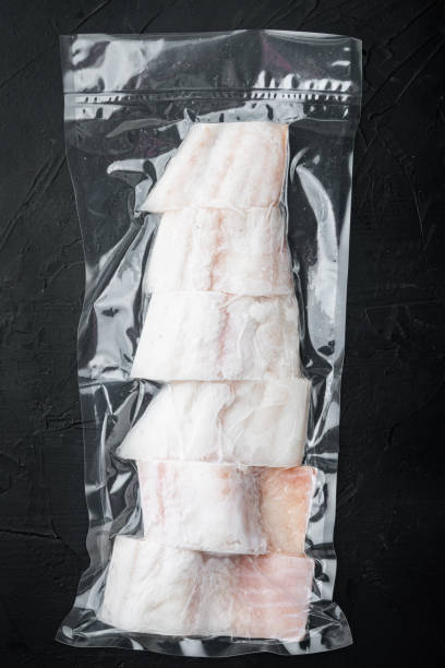 istock Haddock white fish fillet in plastic market pack 1493690920