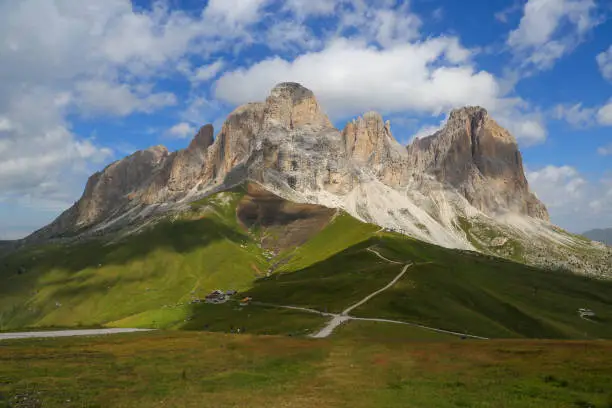 Sasslong Group seen from Col Rodella - Dolomiten