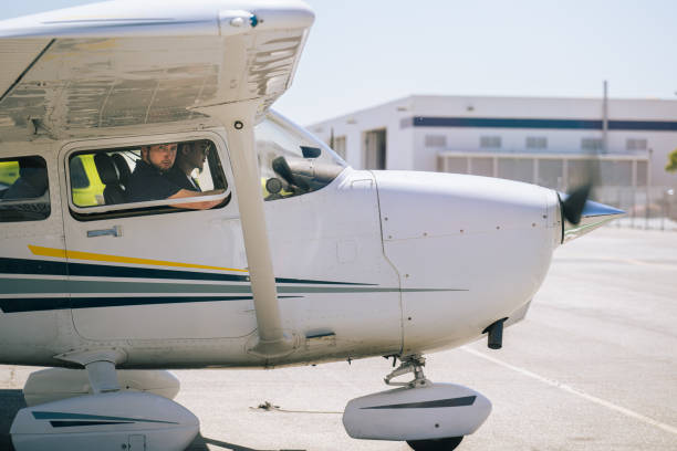istock A flight instructor and his student sitting in the cabin waiting for the takeoff 1493697578