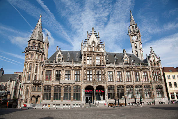 istock Ghent - Post palace in morning light 149370667