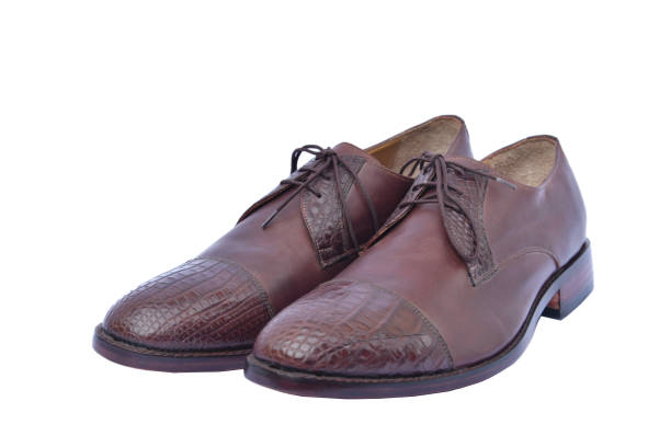 Premium British Bespoke made Boots with Sheotrees, white crocodile skin