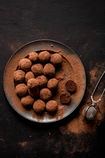 istock Truffles of chocolate. 1493733502