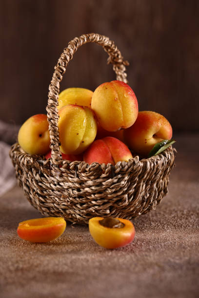 istock ripe juicy organic peaches in a basket 1493739204