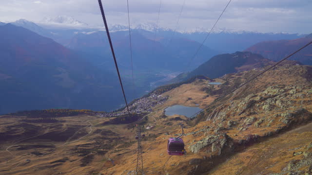 Cable car in Switzerland