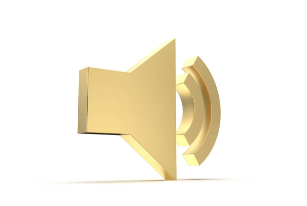 istock Sound icon 3d rendered isolated on white background with shadow 1493755979