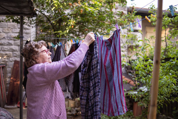 istock How we dry our clothes in the suburbs 1493762409