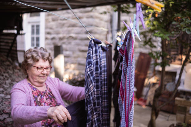 istock Suburban senior woman 1493762567