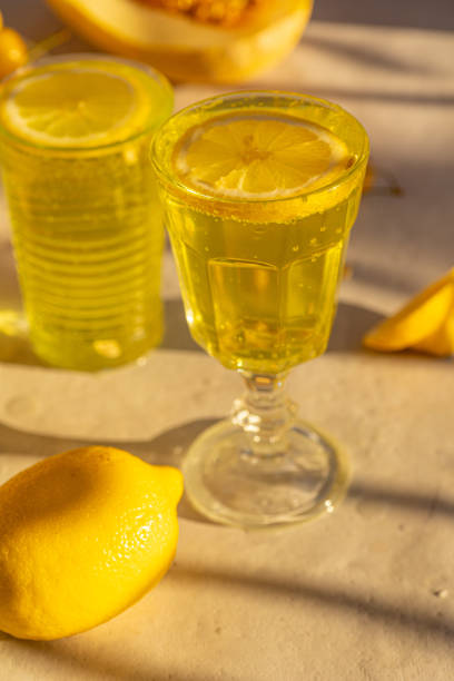 Fresh summer cocktail - Pina colada, fresh summer drink concept
