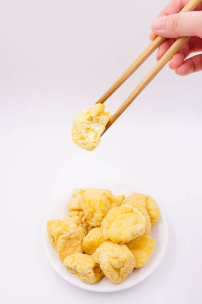 istock Fried vegan spongy tofu puffs 1493770898