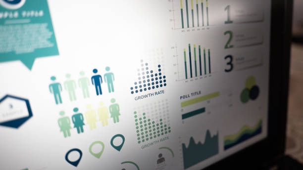 Financial Growth Stats , concept photo