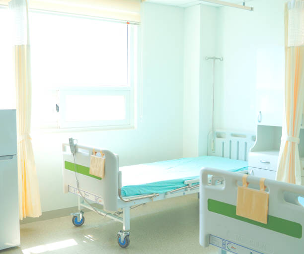 istock Spaces and exercise equipment for patient rehabilitation 1493773691