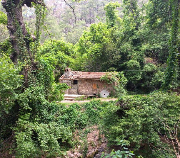 istock A stone hut near by Turgut Waterfall 1493777730