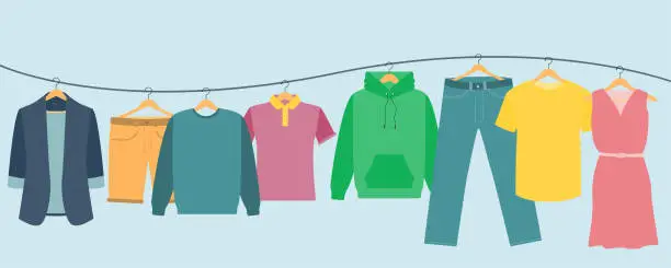 Vector illustration of Clothes_02