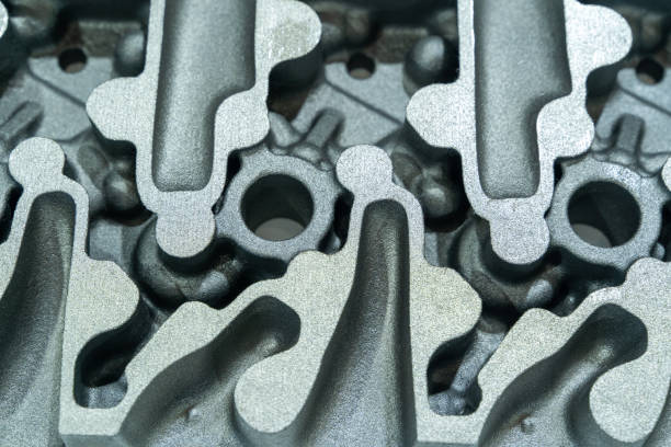 istock Detailed sectional view of modern gasoline engine cylinder structure 1493790838