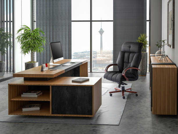 istock Office Room decoration , Office interior , office furniture 1493801377