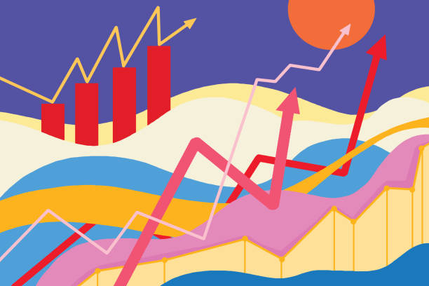 gospodarka światowa - despair credit crunch finance global communications stock illustrations