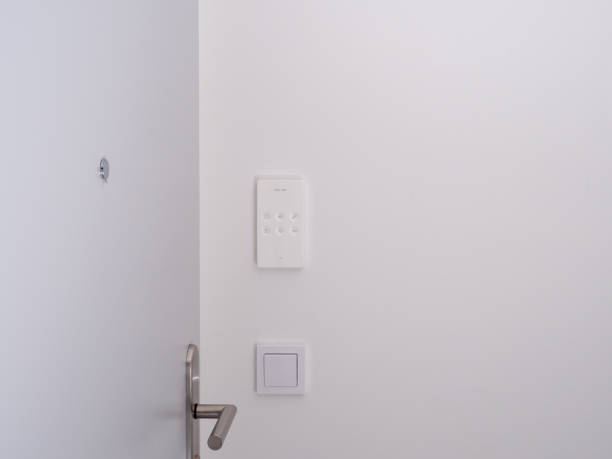 istock Intercom in the apartment on the wall. 1493809211