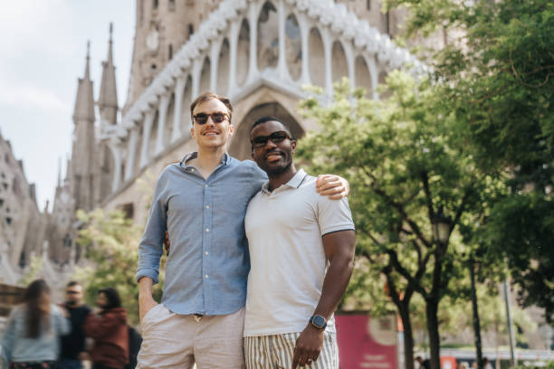 istock Couple enjoying barcelona 1493815368