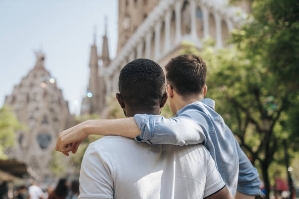 istock Couple enjoying barcelona 1493815392