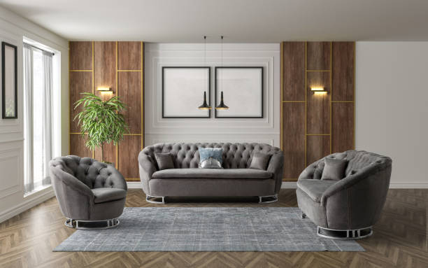 istock living room interior. furniture set 1493821748