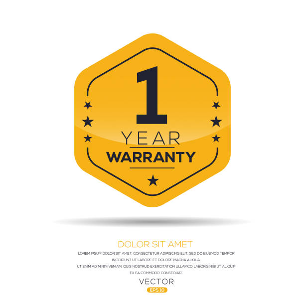 1 years warranty seal. - 章 幅插畫檔、美工圖案、卡通及圖標