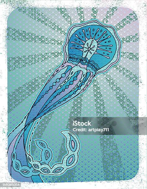 Transparent Jellyfish Stock Illustration - Download Image Now - Animal Markings, Doodle, Drawing - Art Product