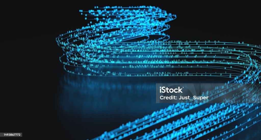 Computing Concepts Background Digital Technology Quantum Computing Concept Background Stock Photo ...