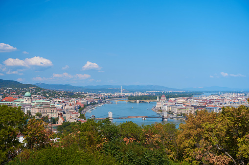view from wartenberg, middle ruine to basel in switzerland.