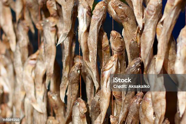 Peixe Seco No Mercado - Fotografias de stock e mais imagens de Animal - Animal, Comida, Culturas