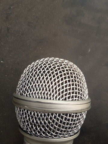 microphone head or grille