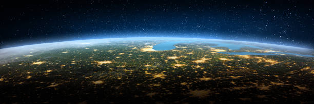 istock United States, landscape frome space 1493908369