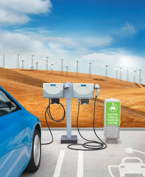 istock Electric vehicle charging station 1493917217