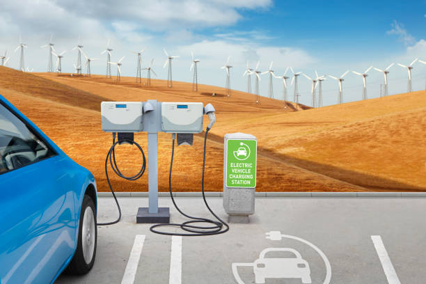 istock Electric vehicle charging station 1493917226