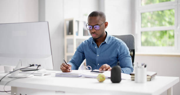 istock African American Accountant Doing Accounting 1493924621