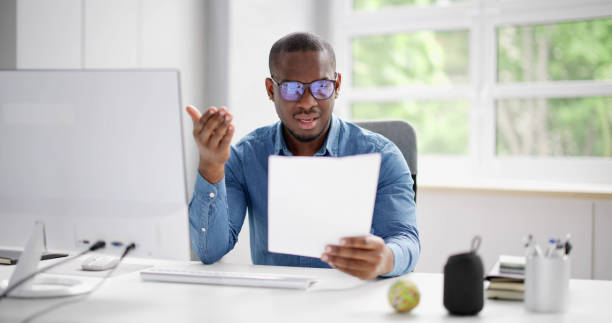 istock Reading Bad News Letter Bill. Man In Shock 1493924633