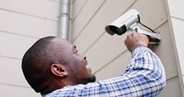 istock African American Handyman With CCTV Camera 1493925615