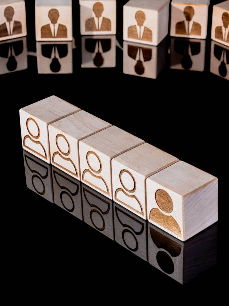 istock Personalization marketing, customer centric strategies on wood blocks 1493927688
