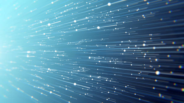 istock Dynamic Lines Illustrating the Speed of Internet, Data, and Light 1493934950