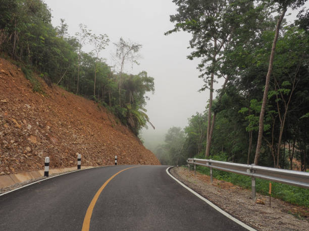 istock A road winds down the hillside in the countryside 1493937306