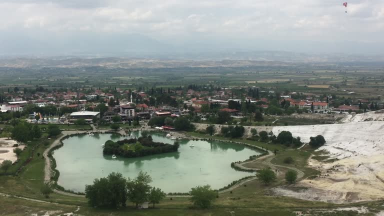 Pamukkale's terraces