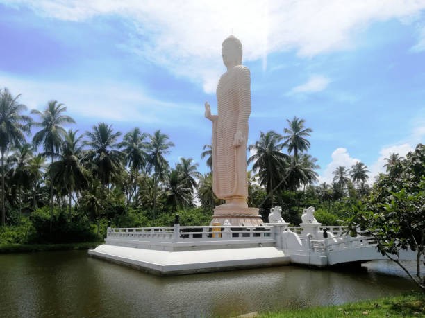istock Buddhist monastery big Buddha statue, Buddhist monastery, karma, zen 1493945627